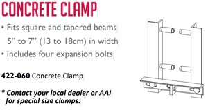 Concrete Clamp - 5" to 7"