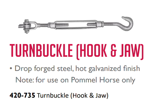 Turnbuckle Hook & Jaw