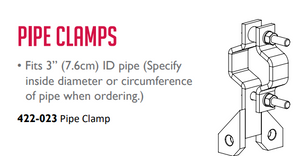 Pipe Clamp - Fits 3" ID Pipe