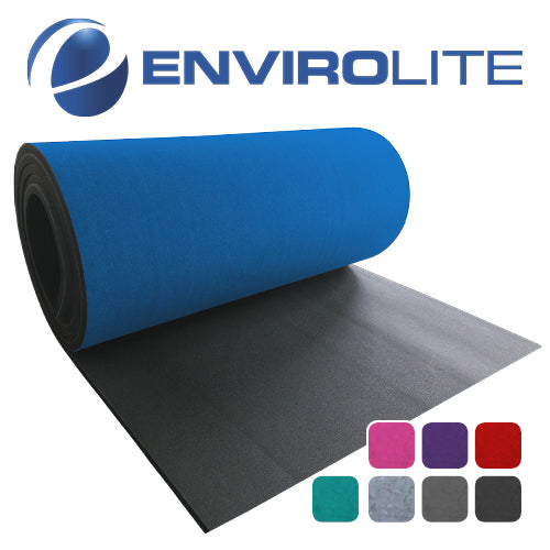 Carpet Bonded Foam EVA Roll 6′ x 42′ x 1-3/8? (Blue, Black, Light Gray, Red or Charcoal)